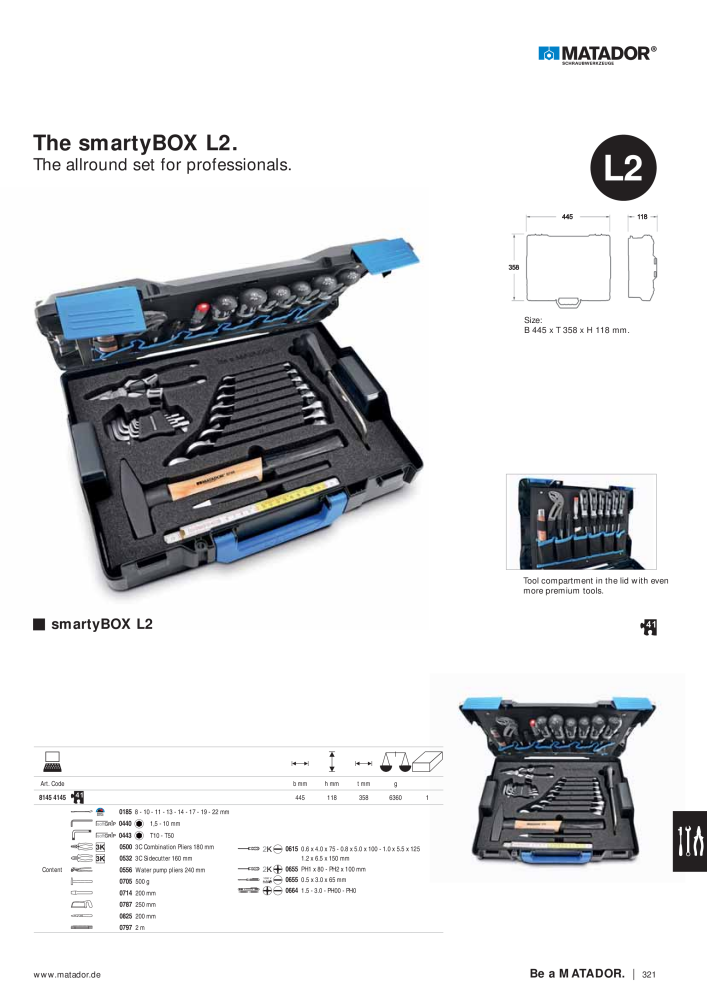 Matador Tool Catalogue NR.: 149 - Seite 313