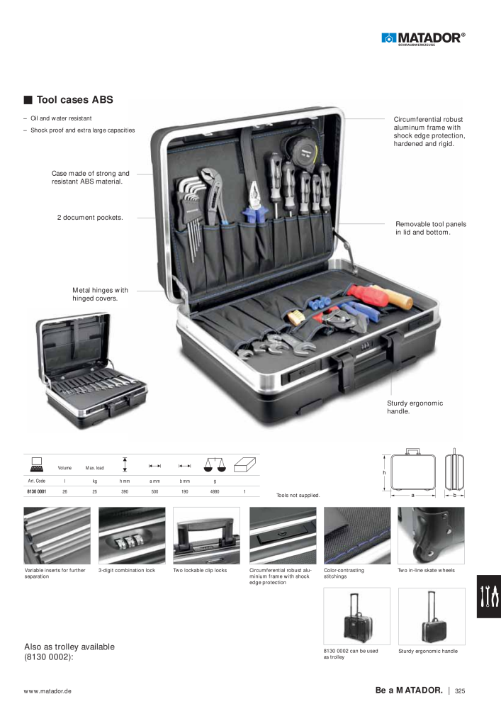 Matador Tool Catalogue NR.: 149 - Pagina 317