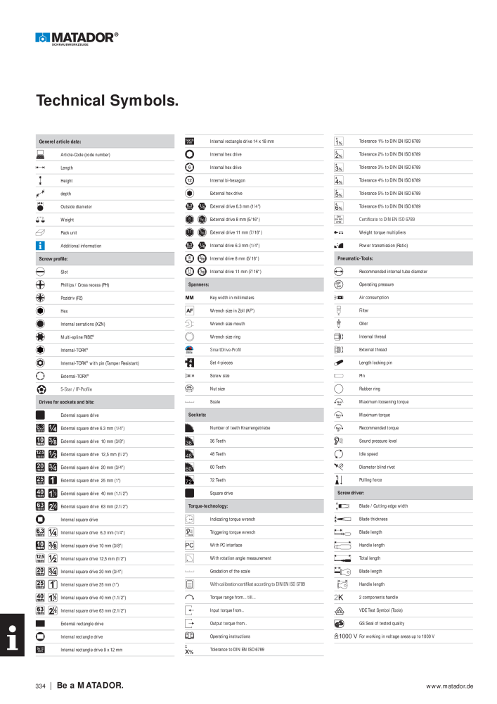 Matador Tool Catalogue NO.: 149 - Page 326