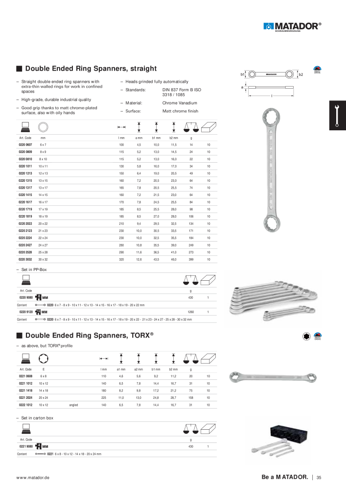 Matador Tool Catalogue NR.: 149 - Pagina 35