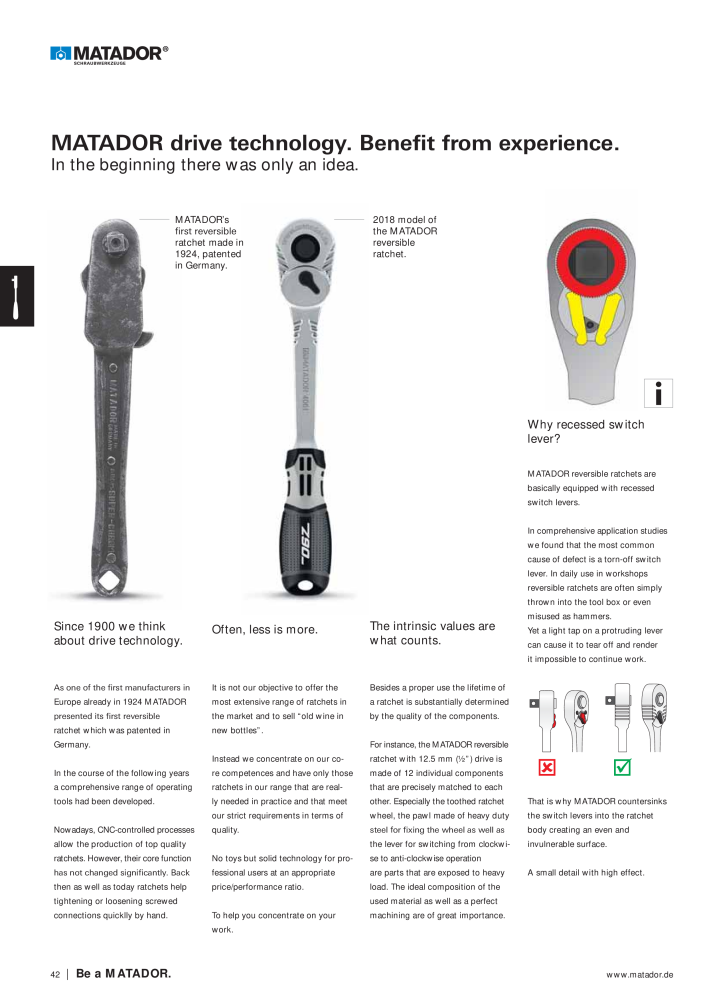 Matador Tool Catalogue NR.: 149 - Side 42