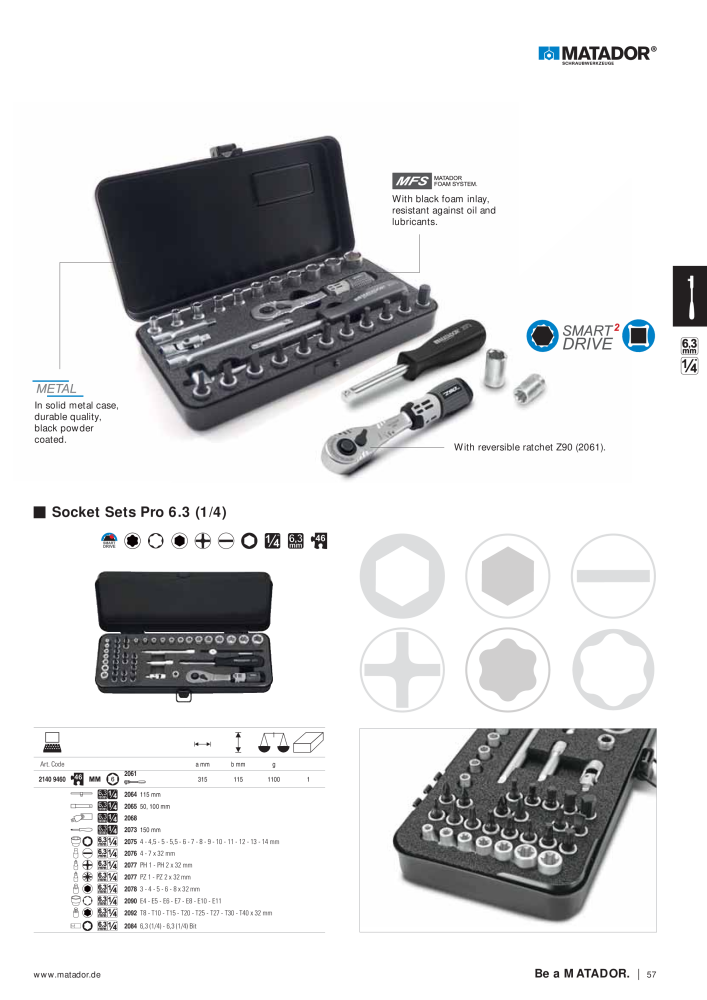 Matador Tool Catalogue NO.: 149 - Page 57