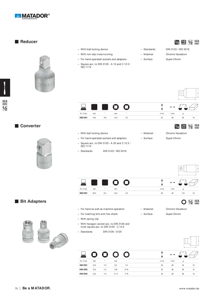 Matador Tool Catalogue NO.: 149 - Page 70