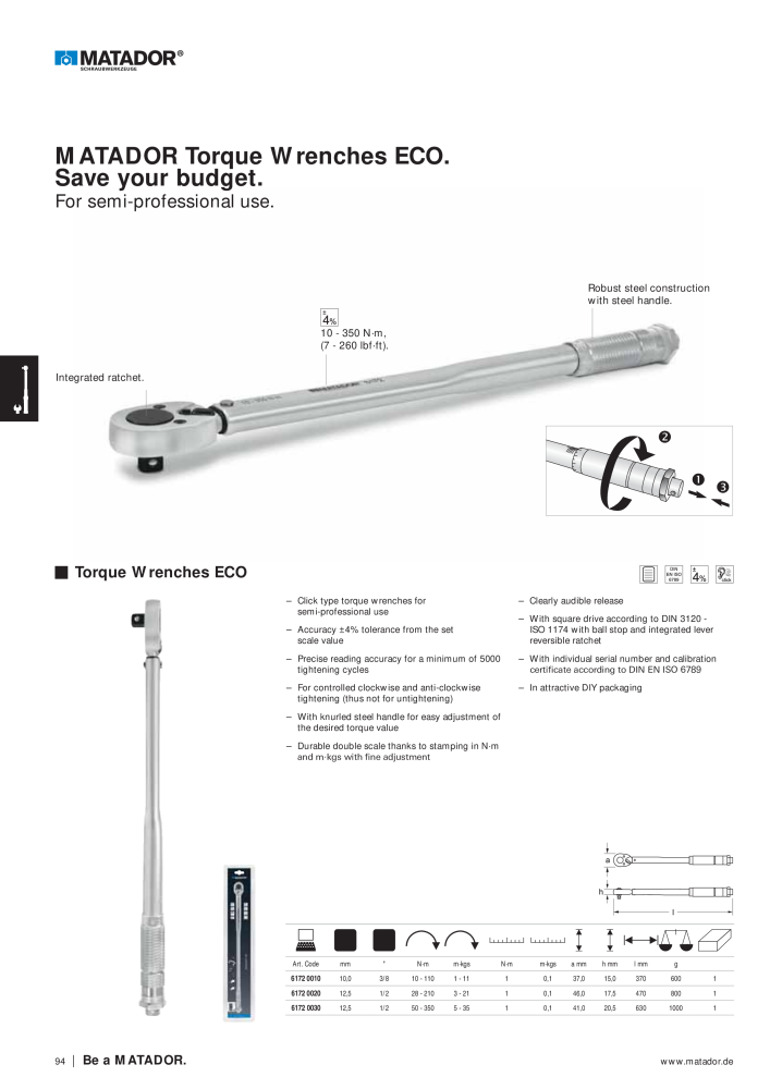 Matador Tool Catalogue NR.: 149 - Pagina 94