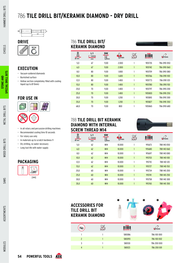 KEIL catalogue quality drilling tools NO.: 1738 - Page 54