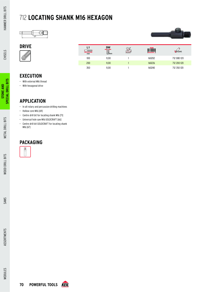 KEIL catalogue quality drilling tools NO.: 1738 - Page 70