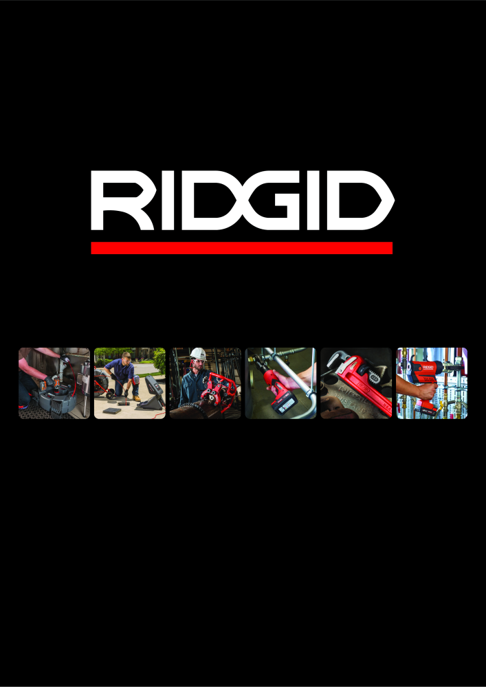 RIDGID Hauptkatalog Hand- und Elektrowerkzeuge NR.: 1750