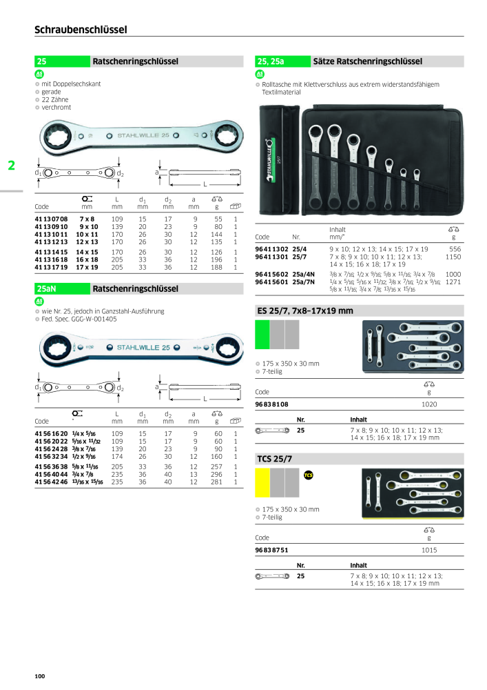 STAHLWILLE Hauptkatalog Handwerkzeuge NO.: 183 - Page 102