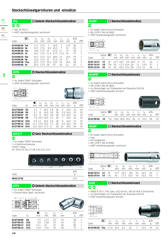 STAHLWILLE Hauptkatalog Handwerkzeuge NR.: 183 - Pagina 130