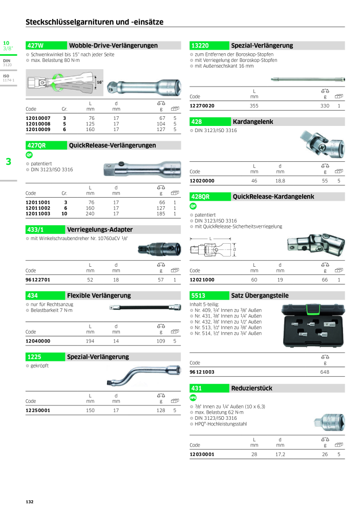 STAHLWILLE Hauptkatalog Handwerkzeuge NR.: 183 - Strona 134