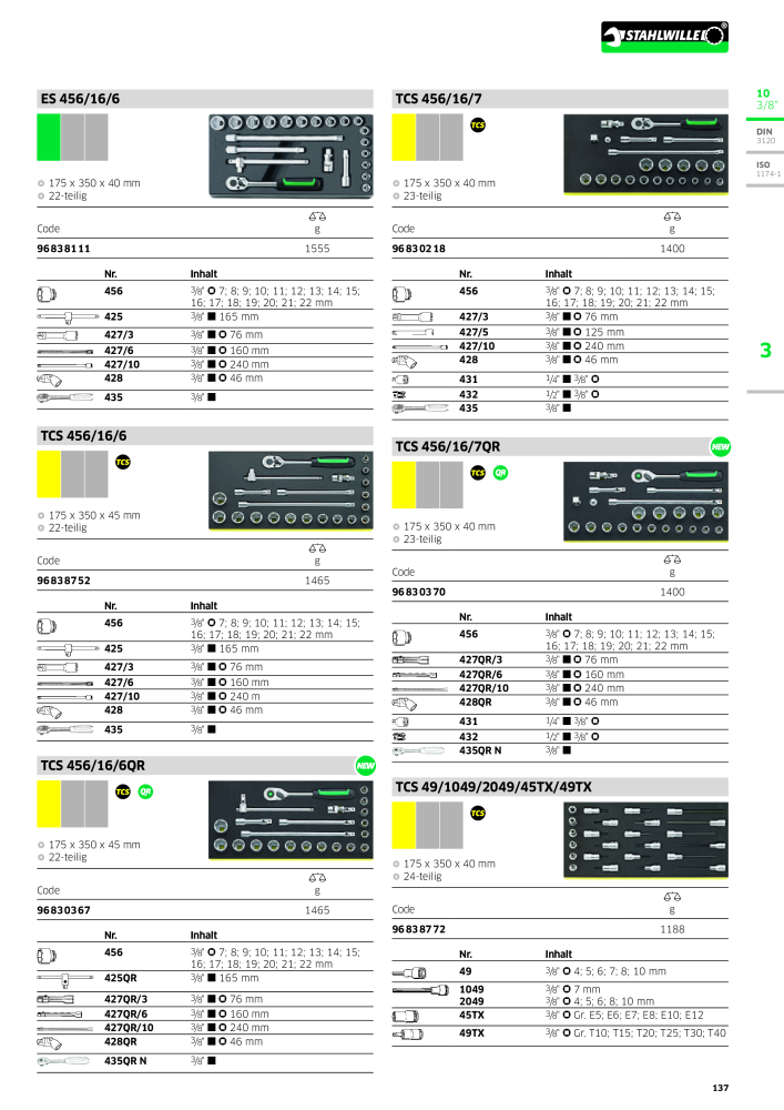 STAHLWILLE Hauptkatalog Handwerkzeuge NO.: 183 - Page 139