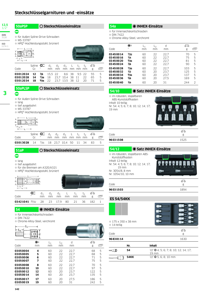 STAHLWILLE Hauptkatalog Handwerkzeuge Nb. : 183 - Page 144