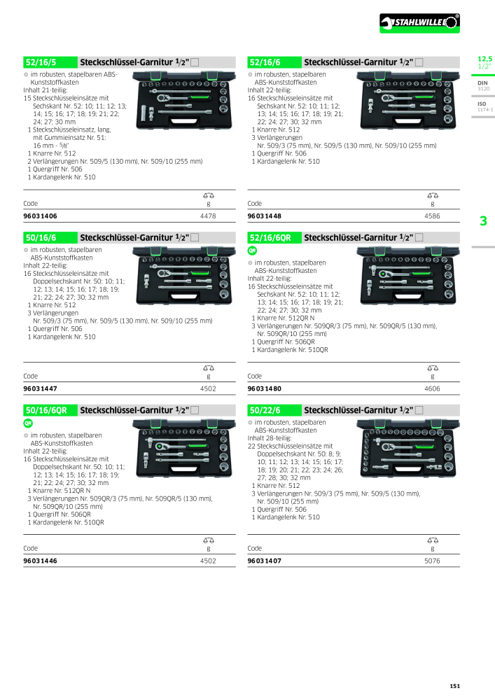 STAHLWILLE Hauptkatalog Handwerkzeuge NEJ.: 183 - Sida 153