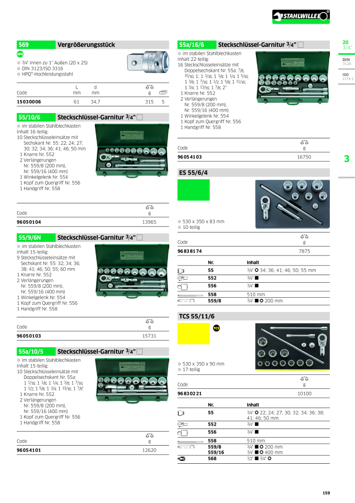 STAHLWILLE Hauptkatalog Handwerkzeuge NR.: 183 - Pagina 161