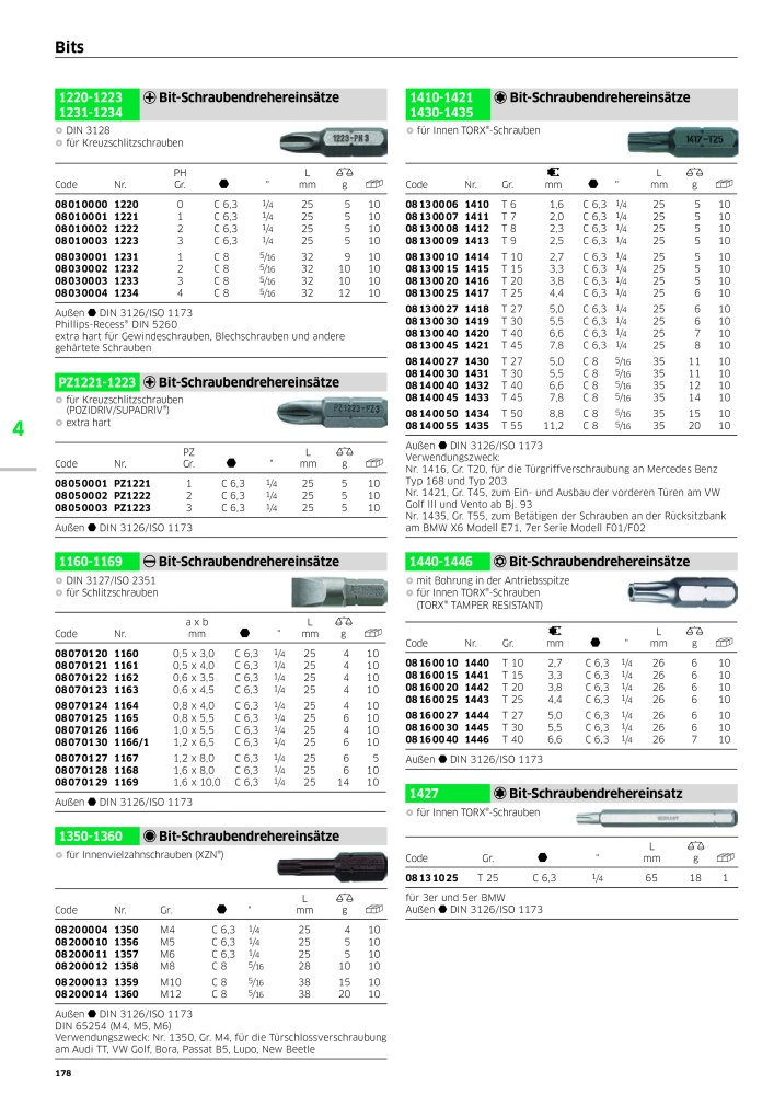 STAHLWILLE Hauptkatalog Handwerkzeuge NR.: 183 - Seite 180