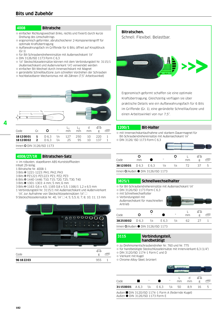 STAHLWILLE Hauptkatalog Handwerkzeuge Nº: 183 - Página 184