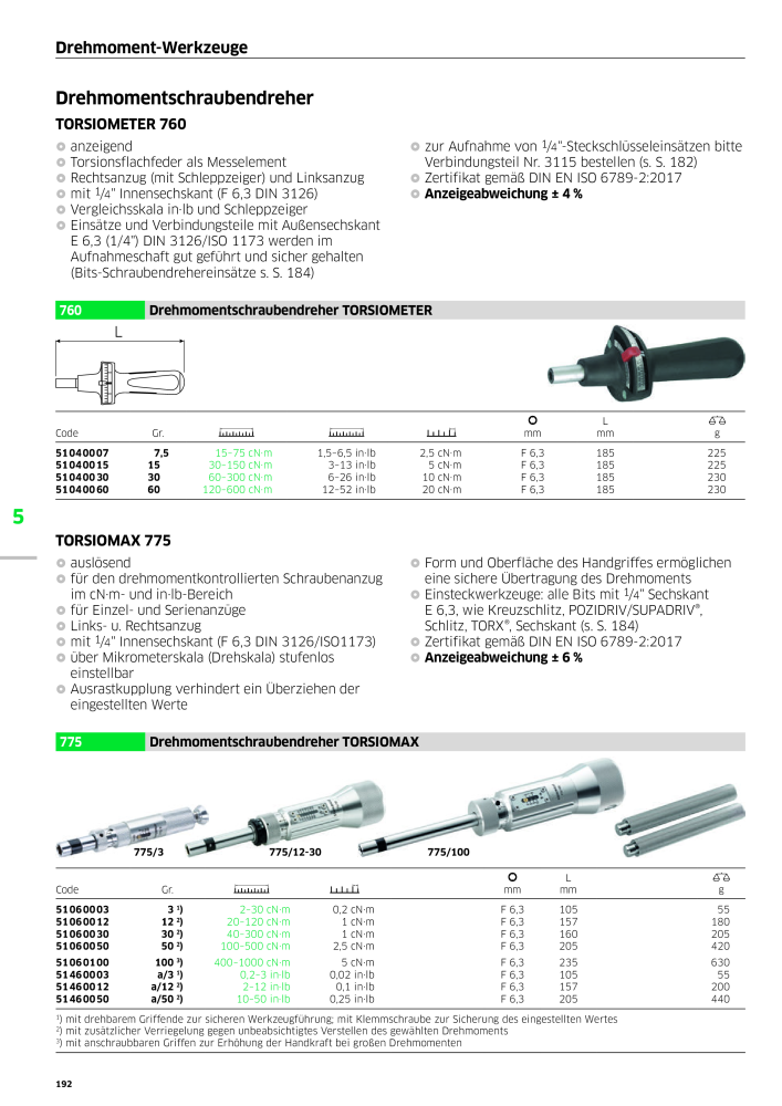 STAHLWILLE Hauptkatalog Handwerkzeuge Nb. : 183 - Page 194