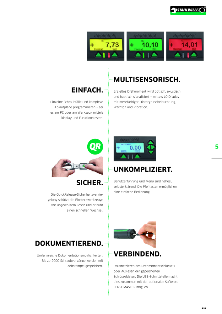 STAHLWILLE Hauptkatalog Handwerkzeuge NR.: 183 - Strona 221