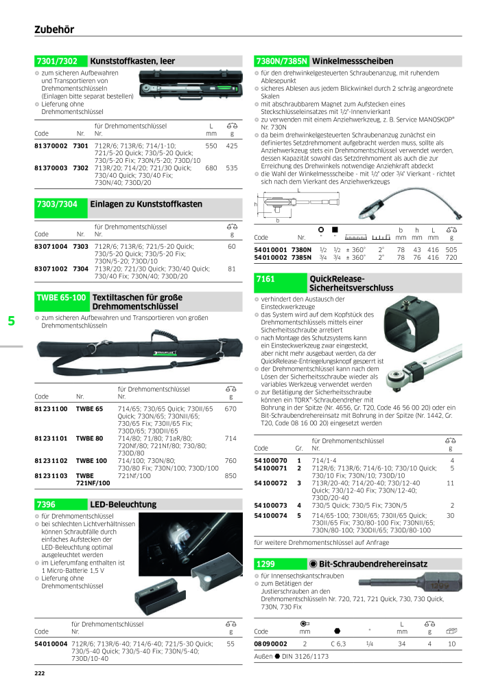 STAHLWILLE Hauptkatalog Handwerkzeuge Nº: 183 - Página 224