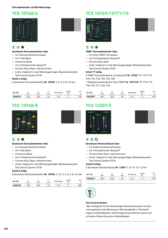 STAHLWILLE Hauptkatalog Handwerkzeuge NR.: 183 - Seite 256