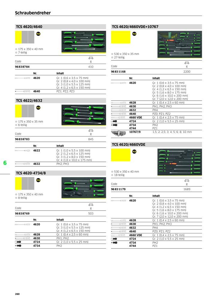 STAHLWILLE Hauptkatalog Handwerkzeuge NR.: 183 - Side 262