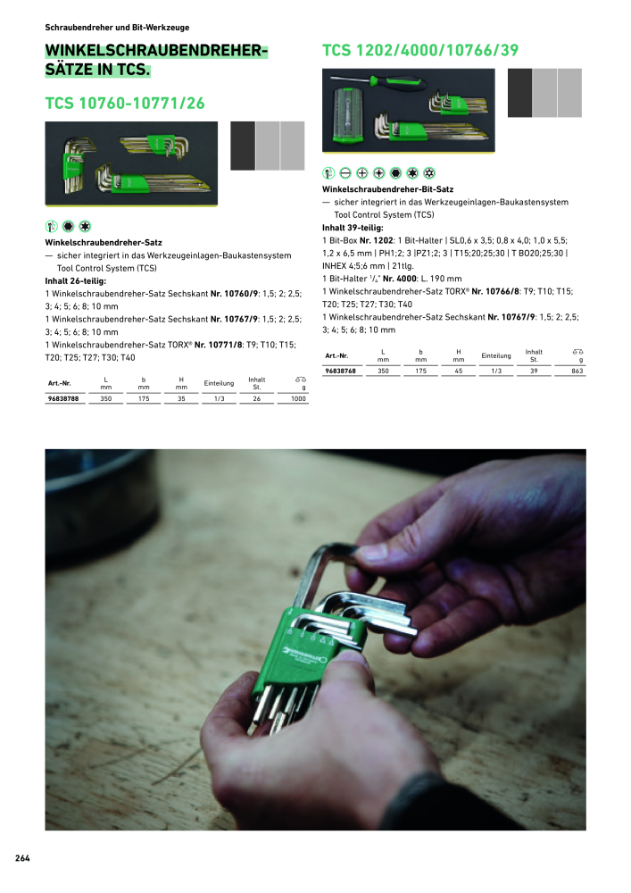 STAHLWILLE Hauptkatalog Handwerkzeuge NR.: 183 - Pagina 266