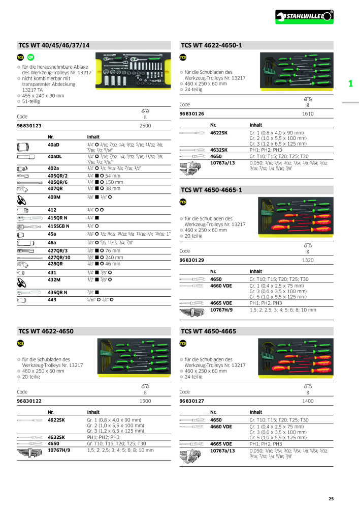 STAHLWILLE Hauptkatalog Handwerkzeuge NR.: 183 - Pagina 27