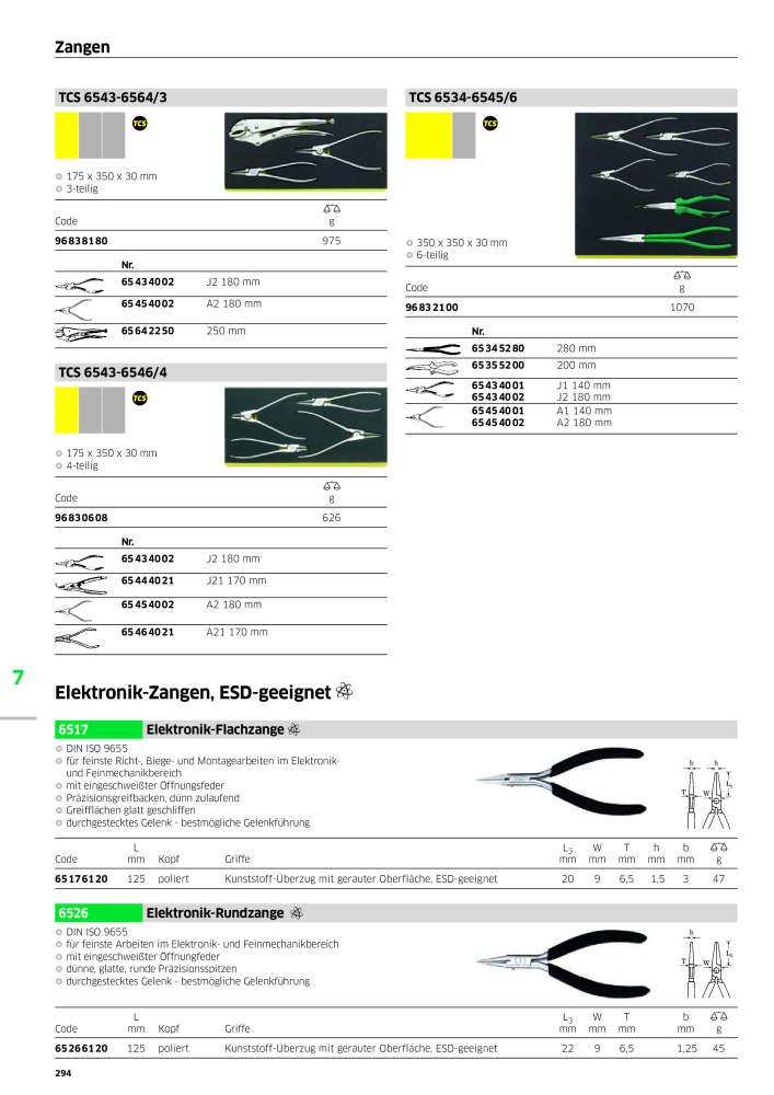 STAHLWILLE Hauptkatalog Handwerkzeuge NR.: 183 - Strona 296