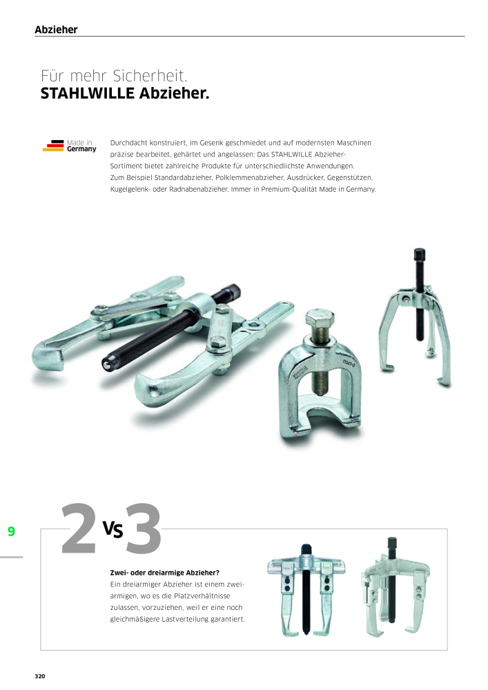 STAHLWILLE Hauptkatalog Handwerkzeuge NR.: 183 - Side 322