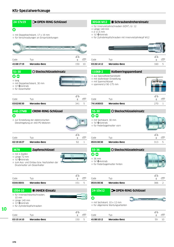 STAHLWILLE Hauptkatalog Handwerkzeuge Nº: 183 - Página 372