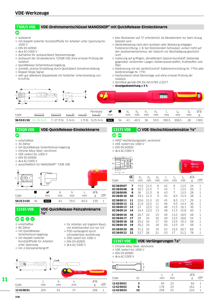 STAHLWILLE Hauptkatalog Handwerkzeuge Nº: 183 - Página 380