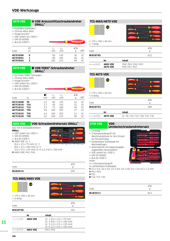 STAHLWILLE Hauptkatalog Handwerkzeuge NR.: 183 - Side 382