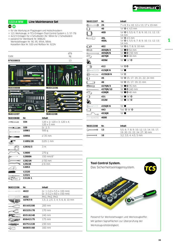 STAHLWILLE Hauptkatalog Handwerkzeuge NEJ.: 183 - Sida 41