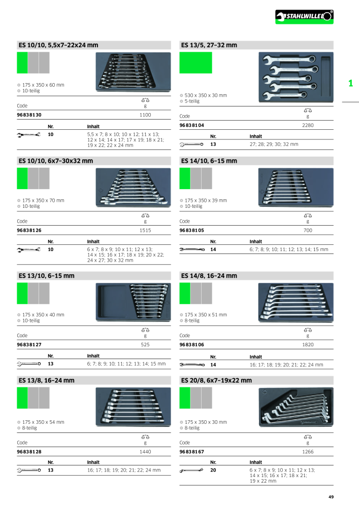 STAHLWILLE Hauptkatalog Handwerkzeuge NR.: 183 - Seite 51