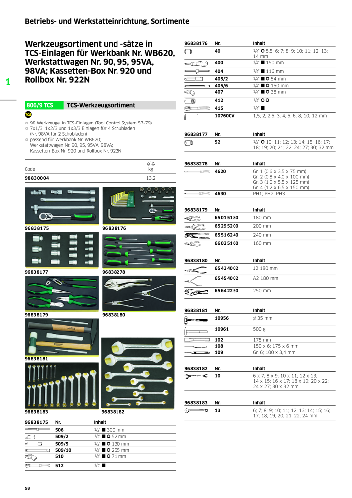 STAHLWILLE Hauptkatalog Handwerkzeuge NR.: 183 - Pagina 60