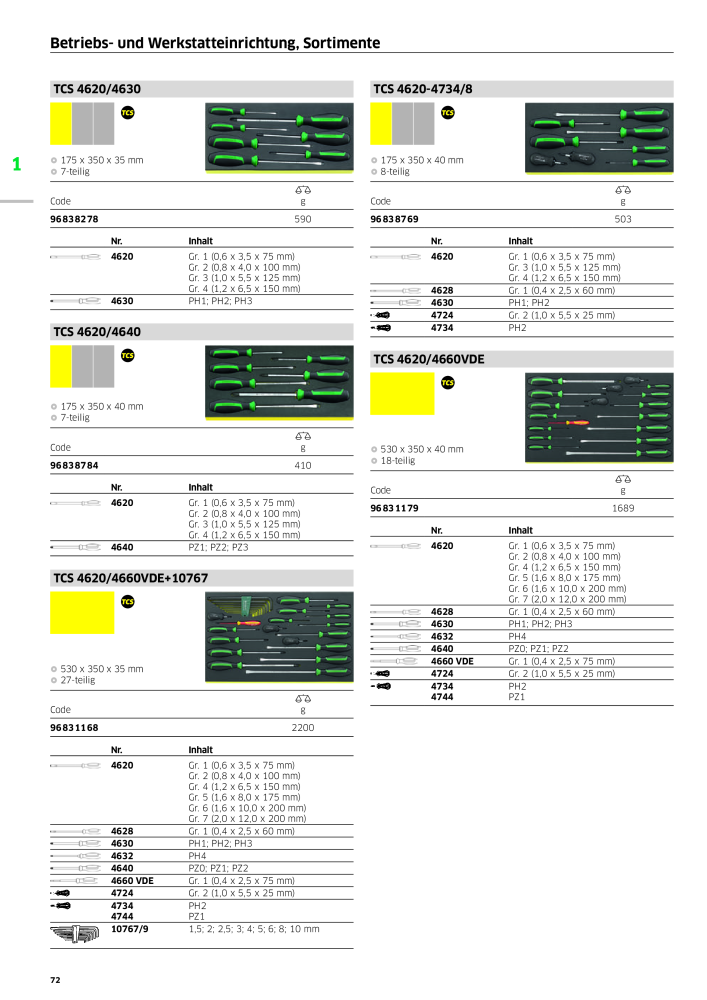 STAHLWILLE Hauptkatalog Handwerkzeuge NO.: 183 - Page 74