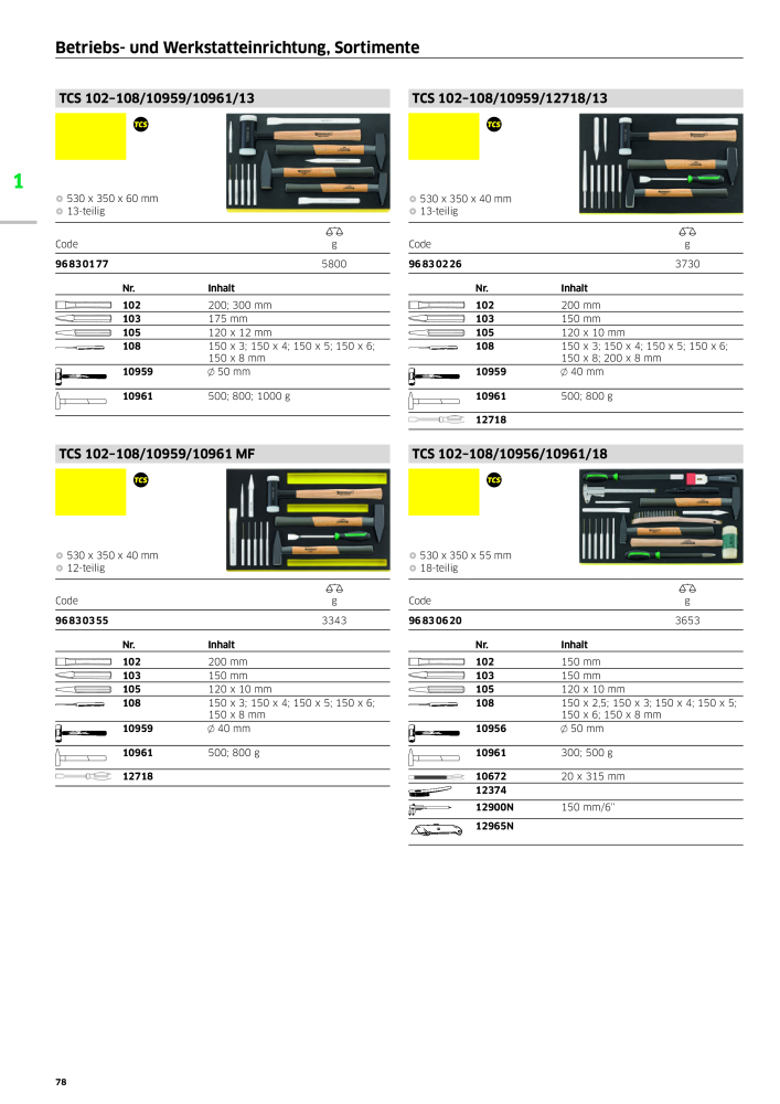 STAHLWILLE Hauptkatalog Handwerkzeuge NR.: 183 - Strona 80