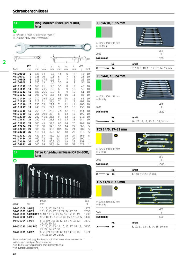 STAHLWILLE Hauptkatalog Handwerkzeuge Nb. : 183 - Page 94