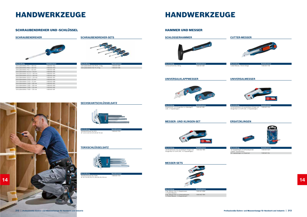 Bosch Hauptkatalog NR.: 1930 - Strona 107