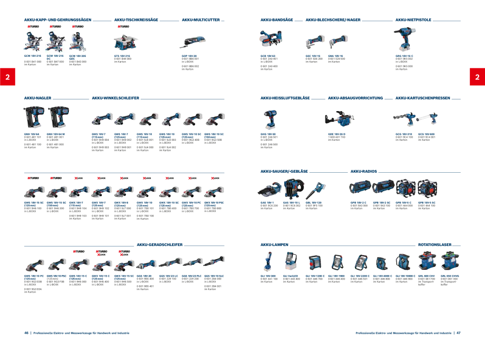 Bosch Hauptkatalog NR.: 1930 - Seite 24