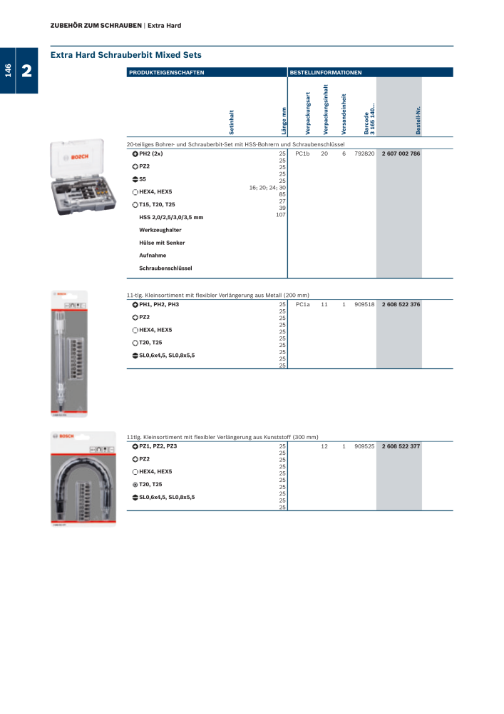 Bosch - Zubehörkatalog NR.: 1941 - Seite 146