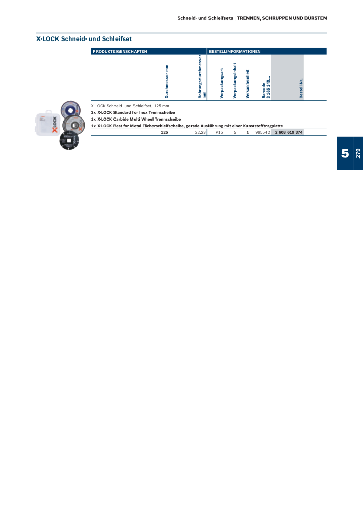 Bosch - Zubehörkatalog NR.: 1941 - Seite 279