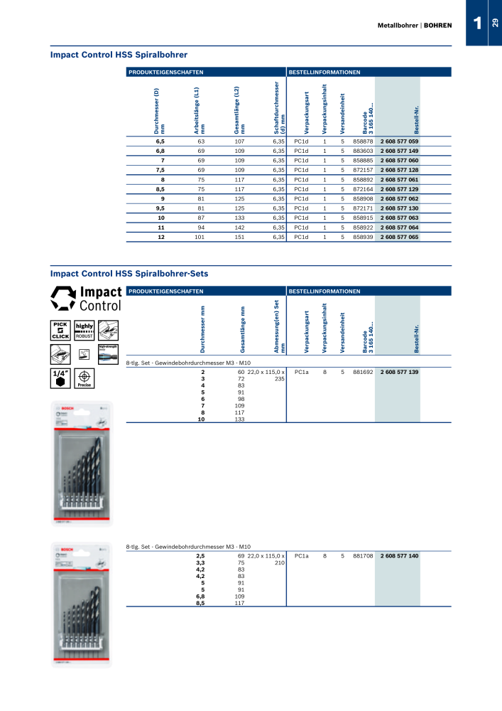 Bosch - Zubehörkatalog NR.: 1941 - Seite 29