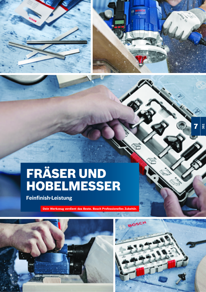 Bosch - Zubehörkatalog NO.: 1941 - Page 361