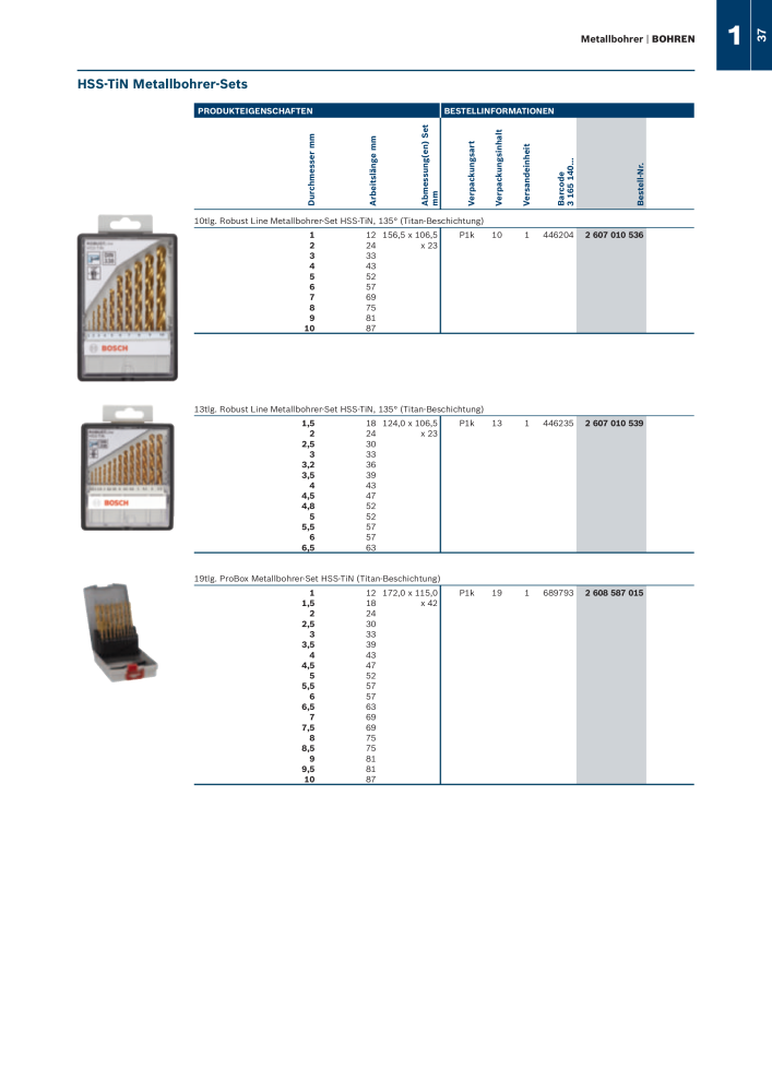 Bosch - Zubehörkatalog NR.: 1941 - Seite 37