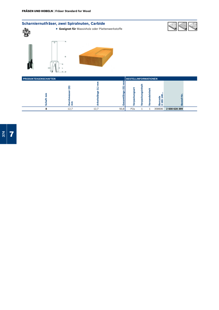 Bosch - Zubehörkatalog NR.: 1941 - Seite 374