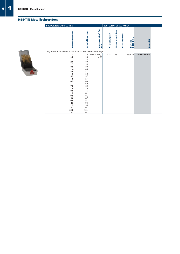 Bosch - Zubehörkatalog NO.: 1941 - Page 38