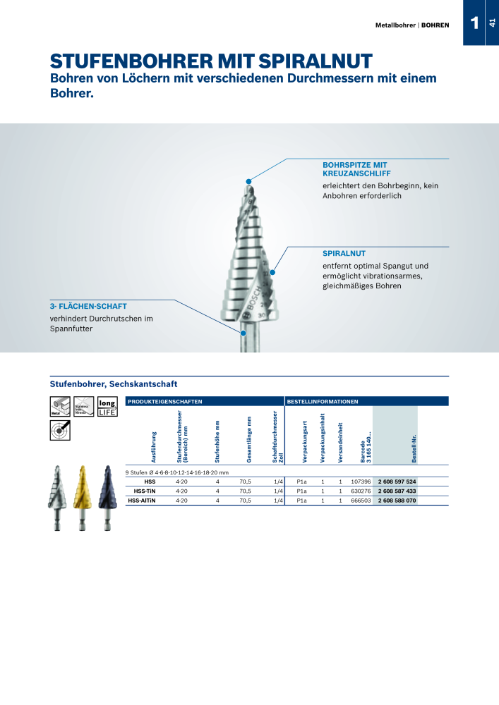 Bosch - Zubehörkatalog NO.: 1941 - Page 41
