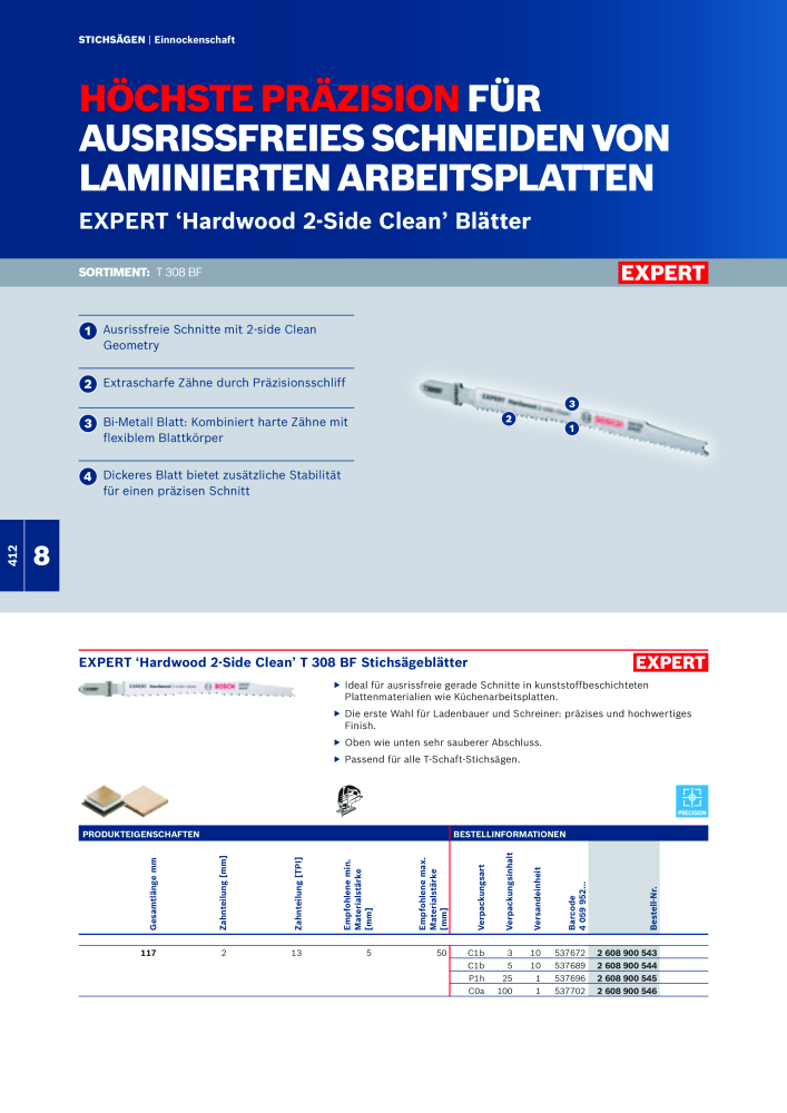 Bosch - Zubehörkatalog NR.: 1941 - Seite 412