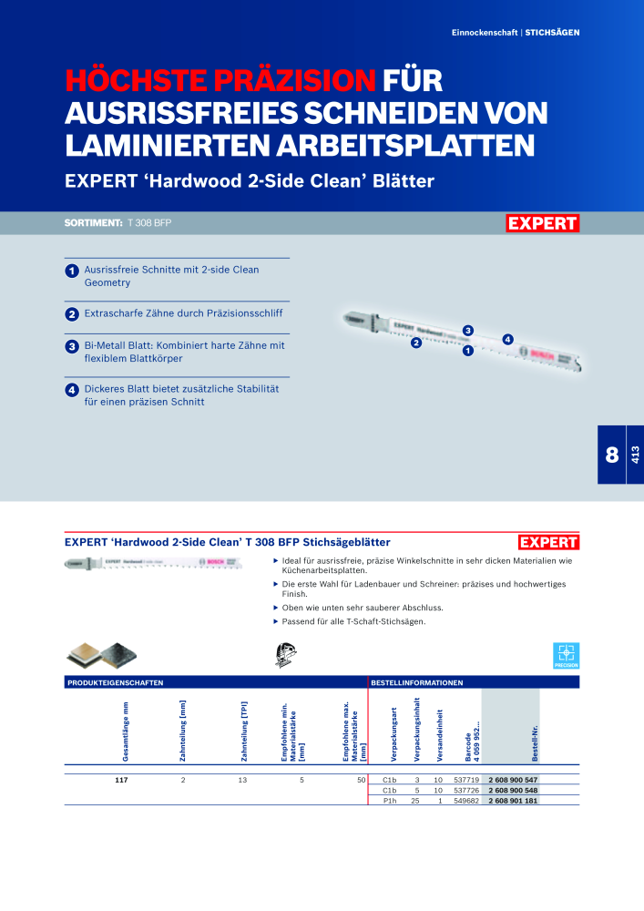 Bosch - Zubehörkatalog NR.: 1941 - Seite 413